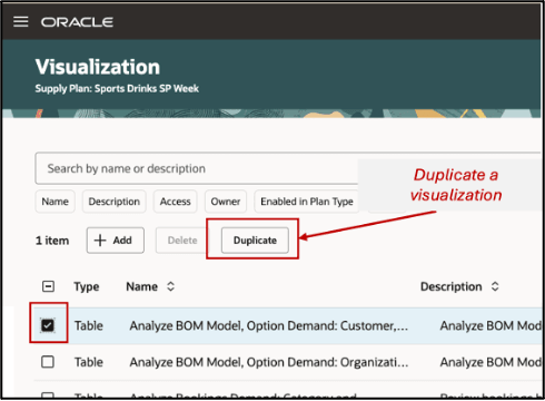ビジュアライゼーションの複製