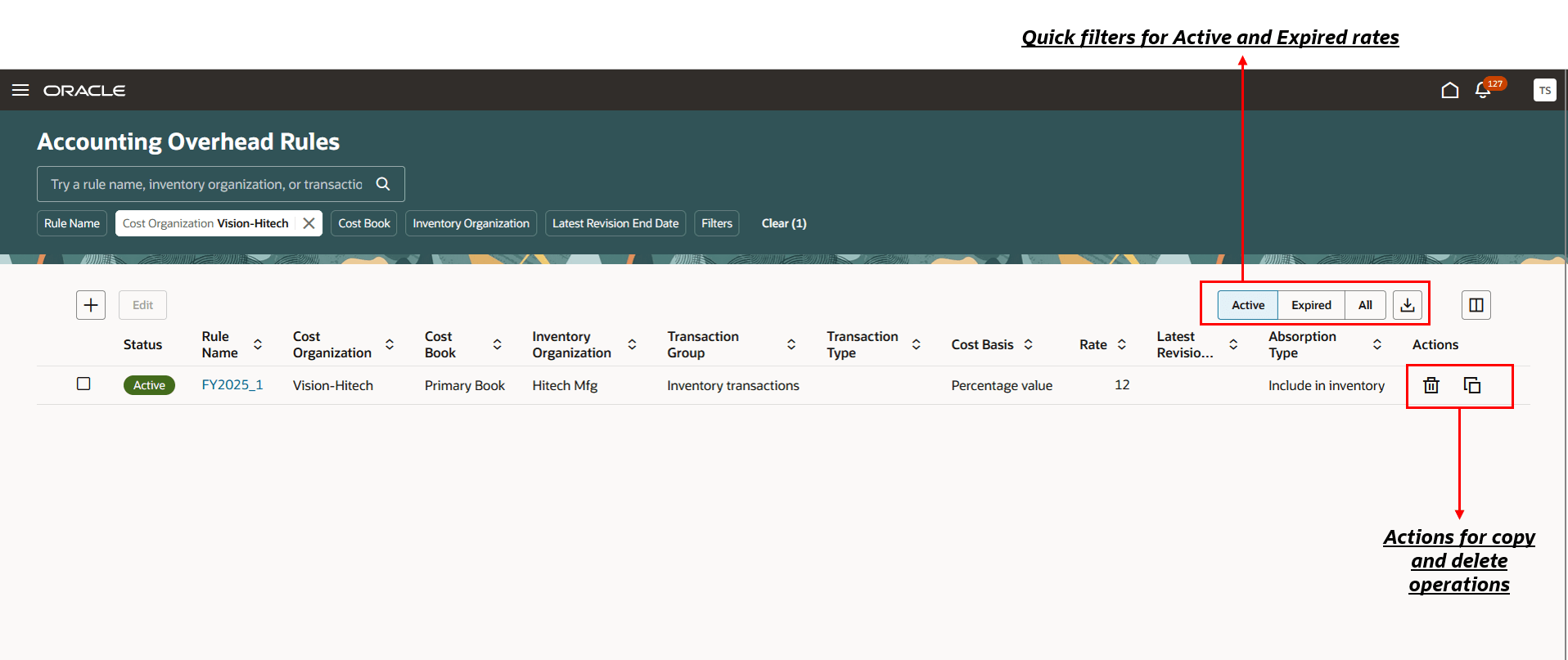 「会計間接費ルール」ページ