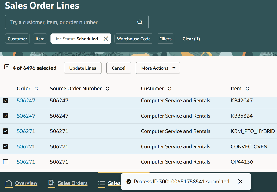 プロセスIDを書き留めます。
