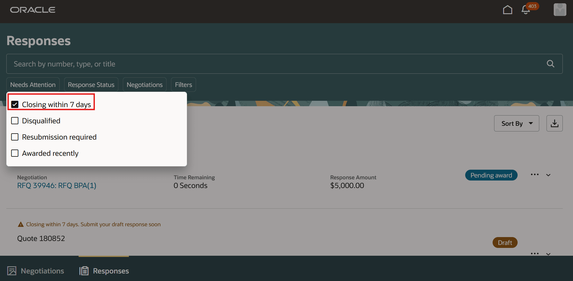 7日以内にクローズ