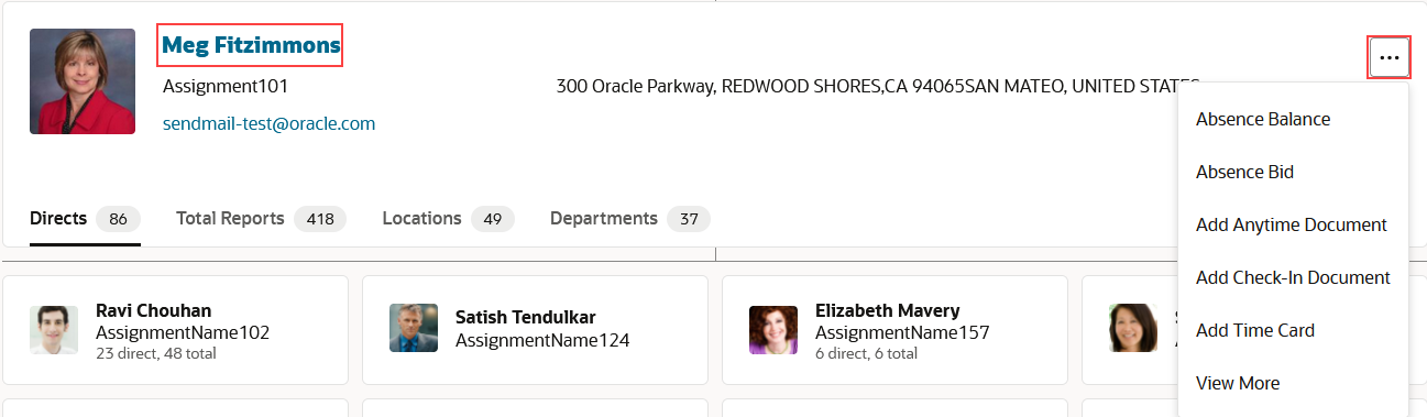 フォーカスされたカードおよびクイック処理
