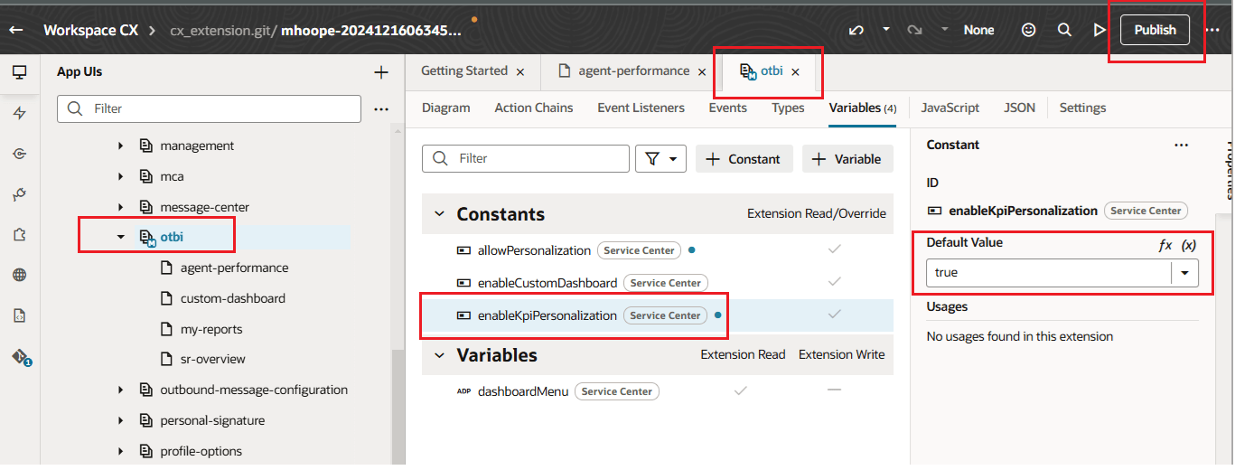 enableKpiPersonalization