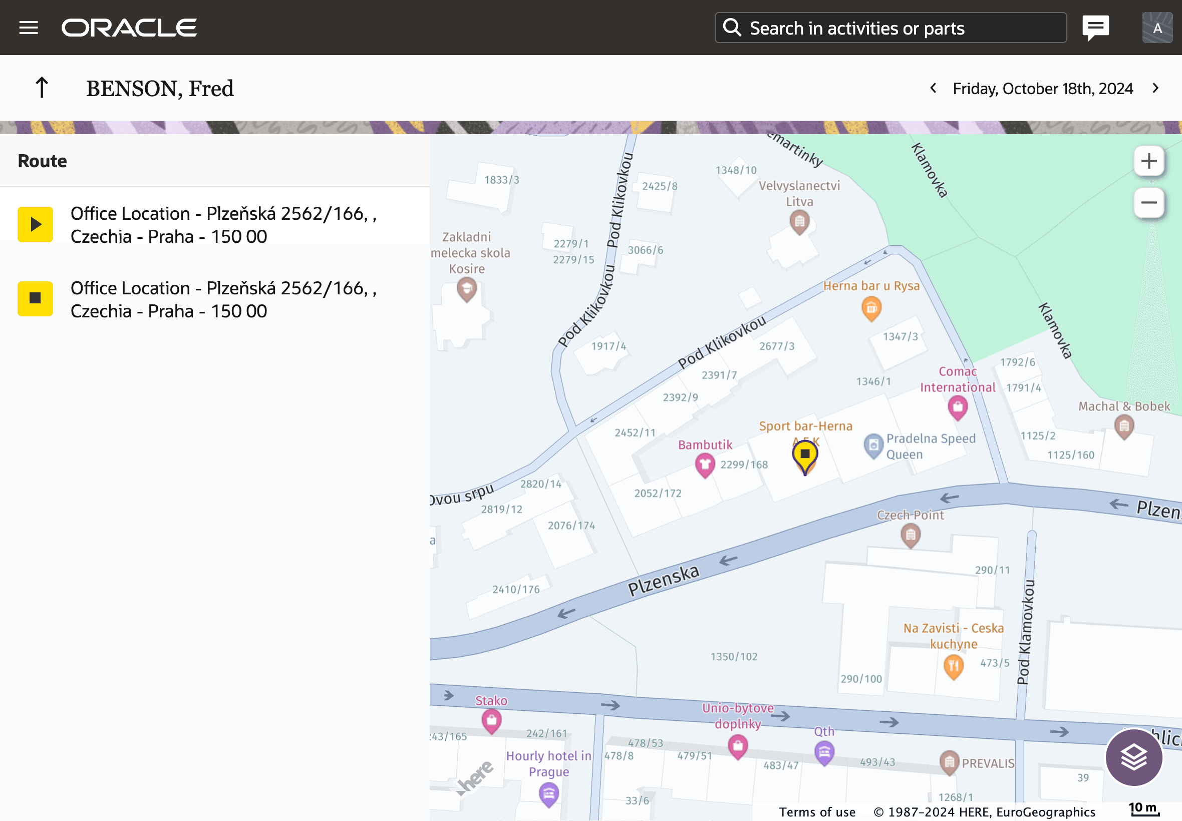 HEREマップ・ビジュアライゼーション有効な25Bリリース更新