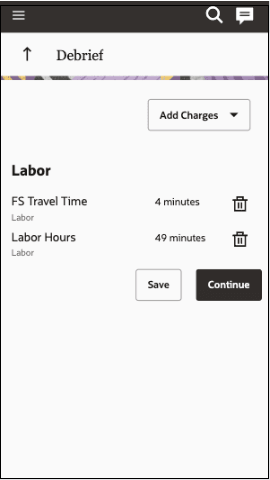 デブリーフ・ページ