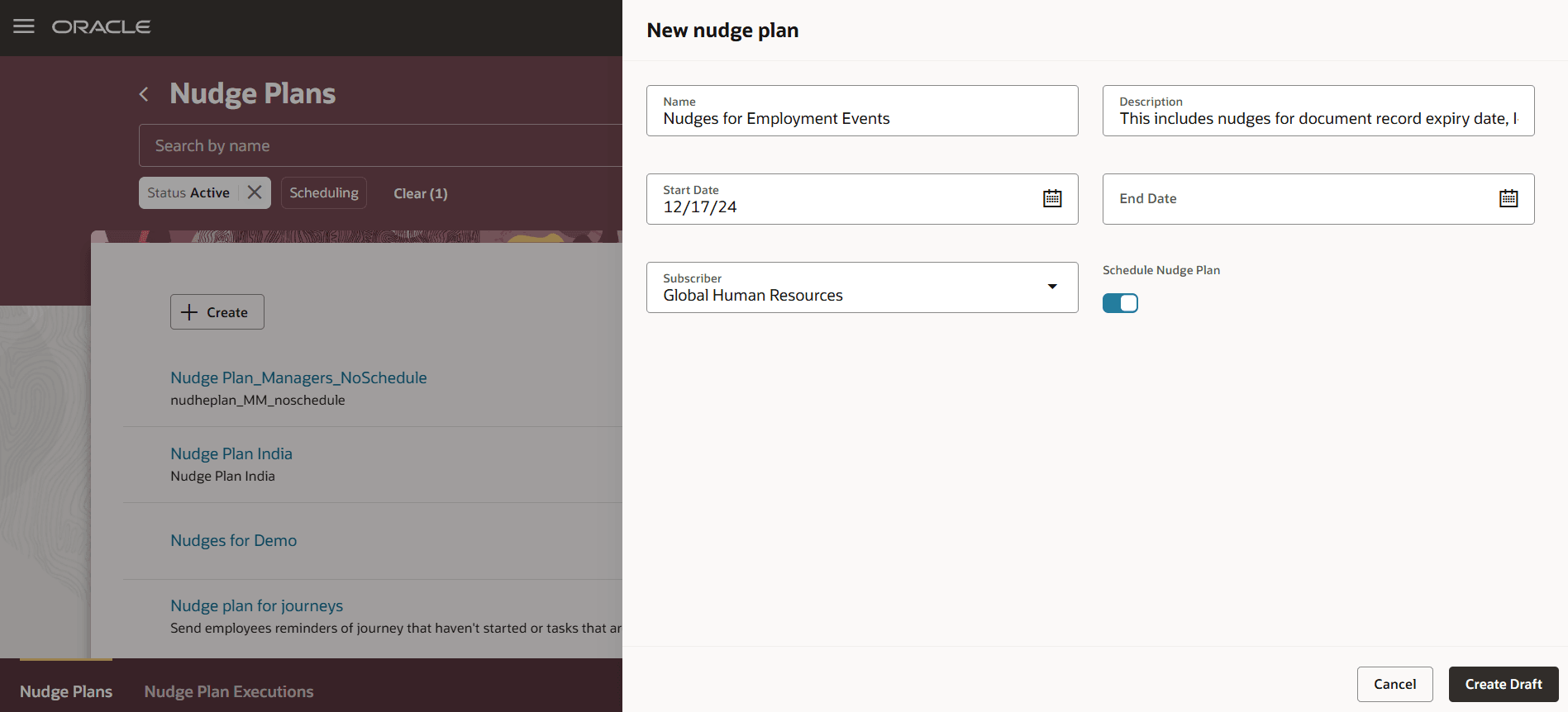 雇用イベントのナッジ・プランの作成
