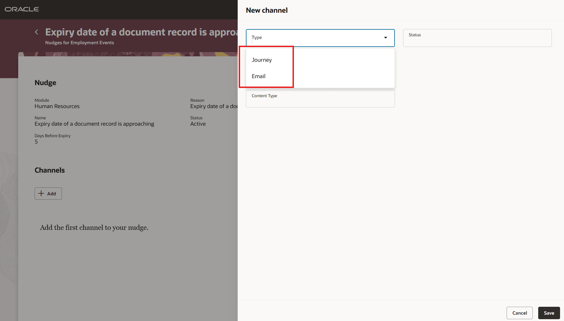 ナッジのチャネル
