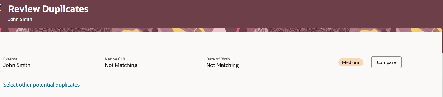 「重複のレビュー」ページ