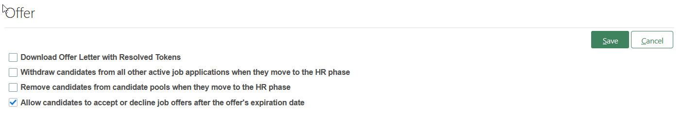 オファー失効日の設定