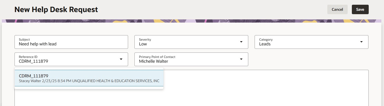 リードの営業ヘルプ・デスク