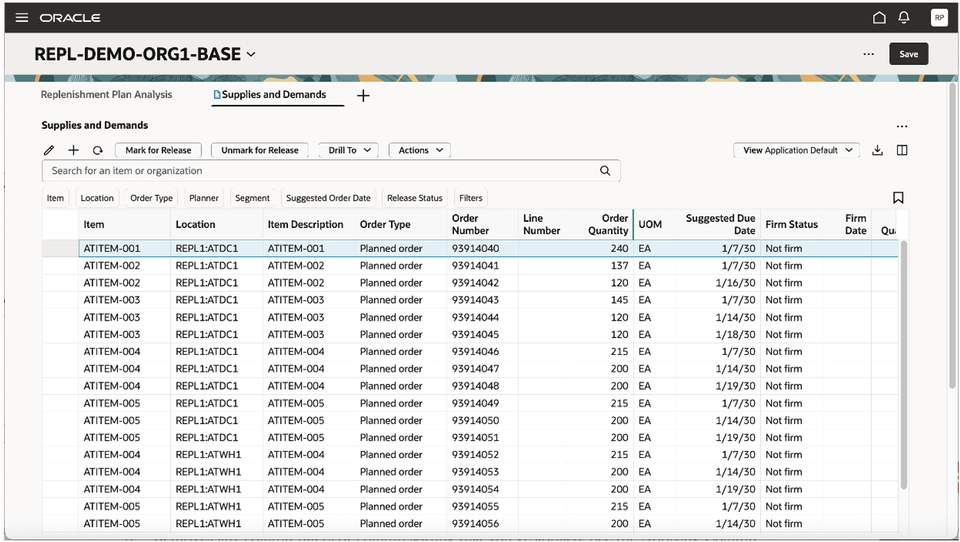 備品/申請ページ