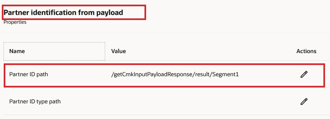 ペイロードからのパートナID