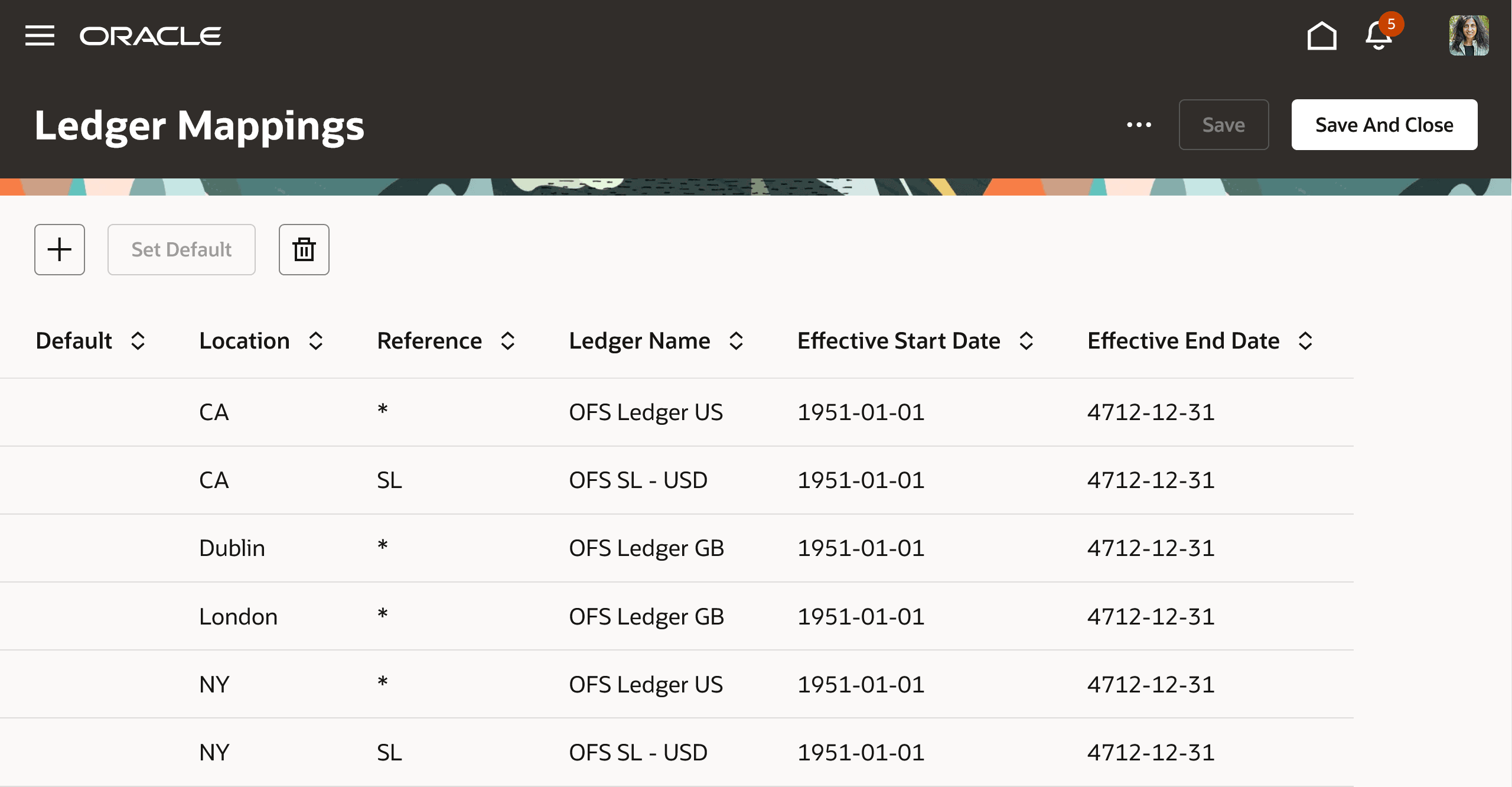 属性マッピング・セット