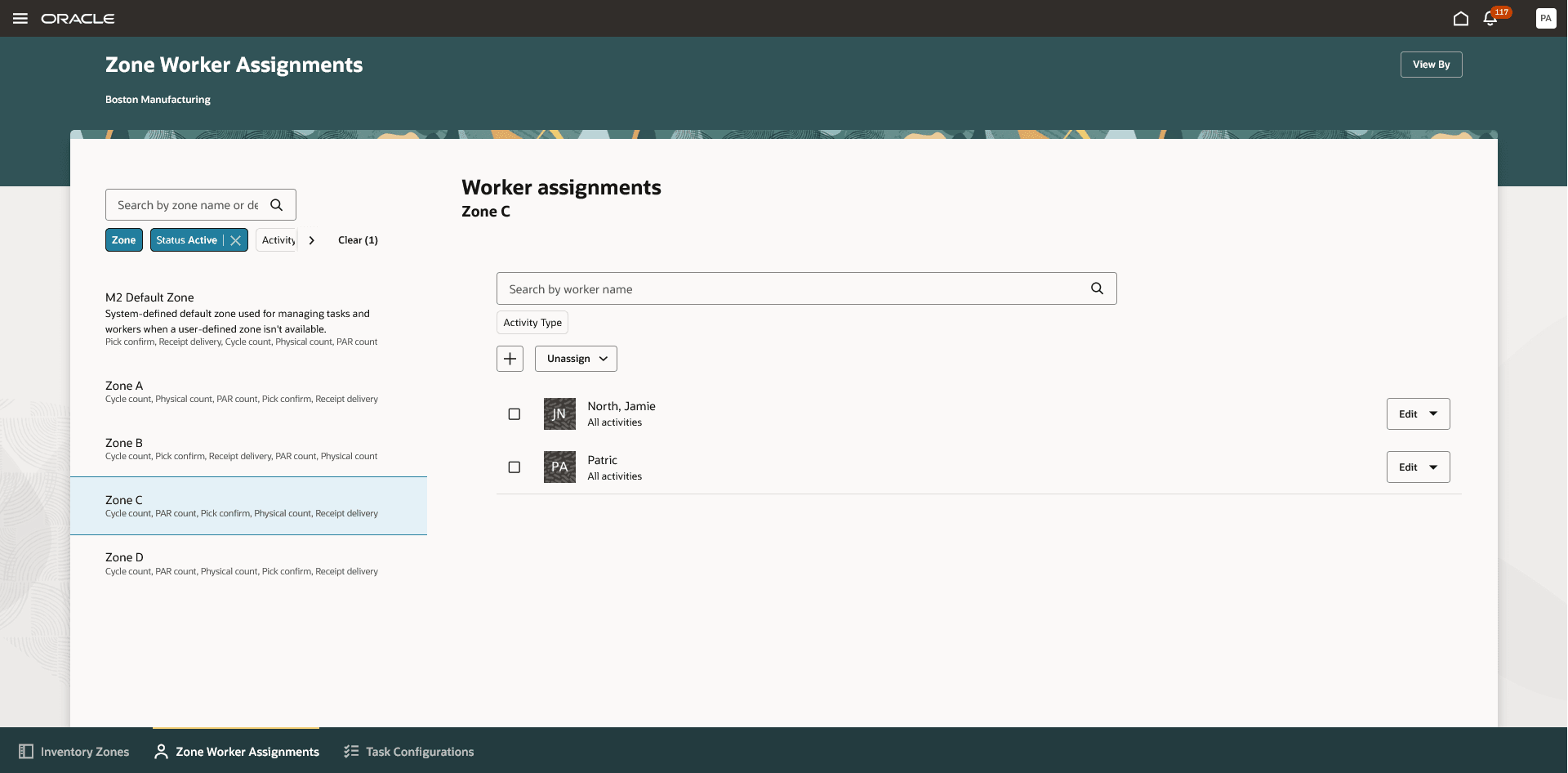 ゾーン就業者割当