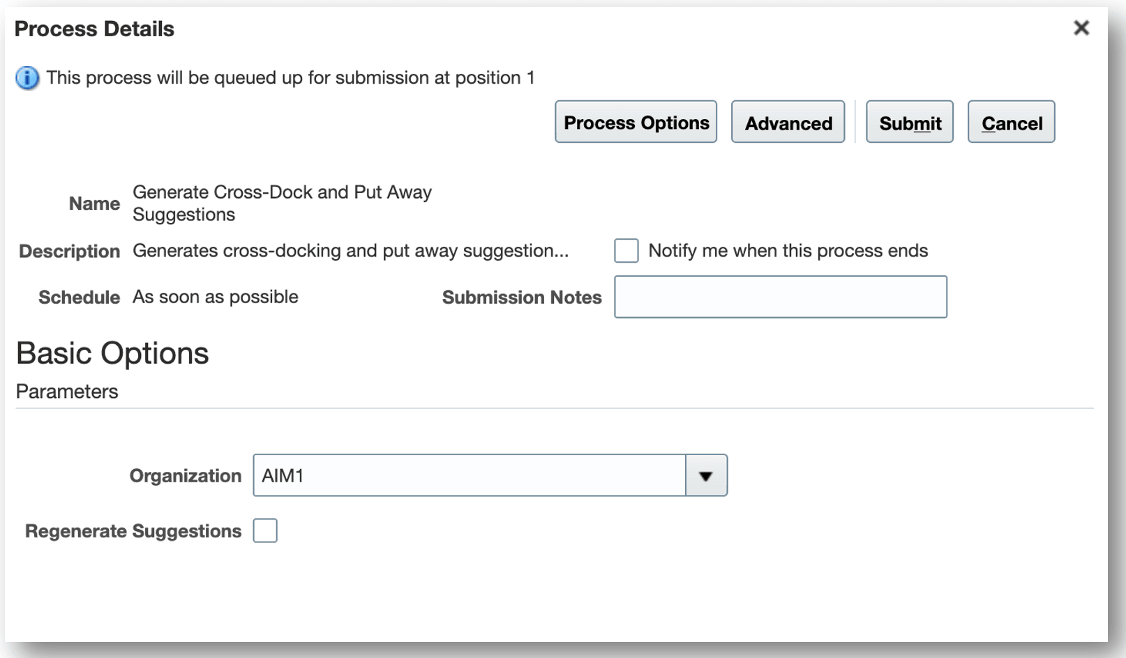 クロス・ドックの生成および棚入の提案