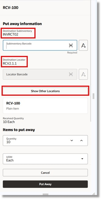 棚入商品パネル・ドロワー