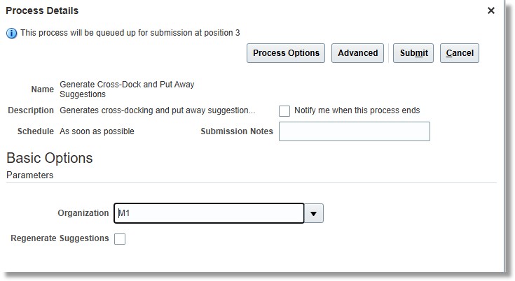 クロス・ドックの生成および棚入の提案