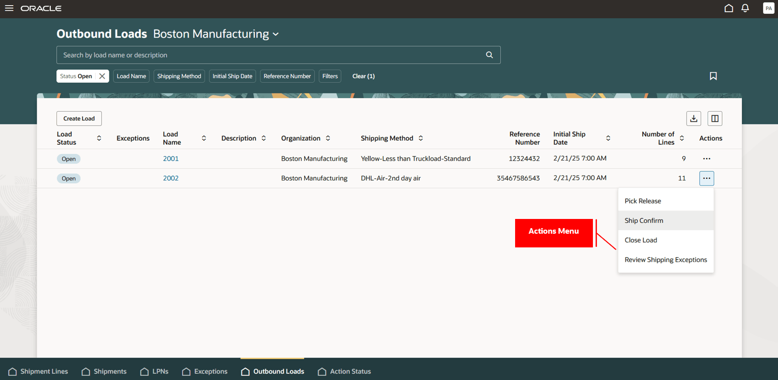 アウトバウンド・ロード
