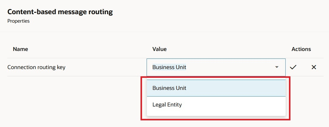 接続ルーティング鍵