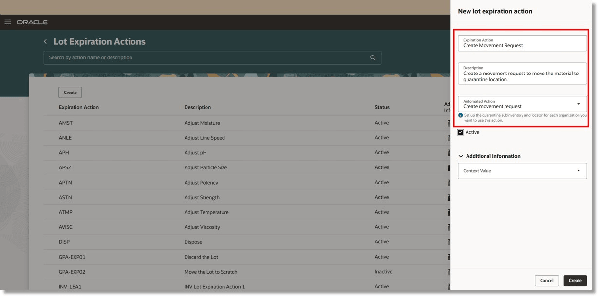 自動処理「移動リクエストの作成」の定義