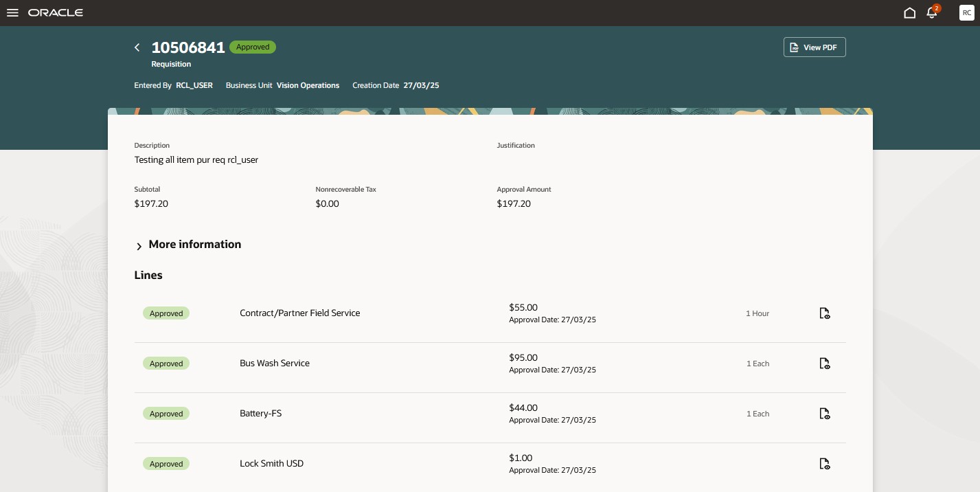 購買依頼ドリルダウン