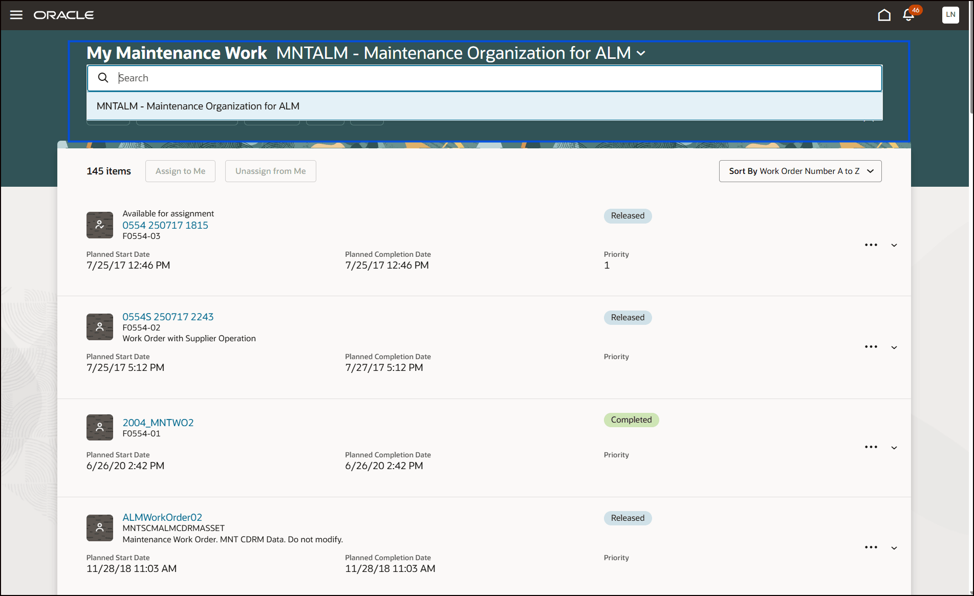 メンテナンス組織チューザ