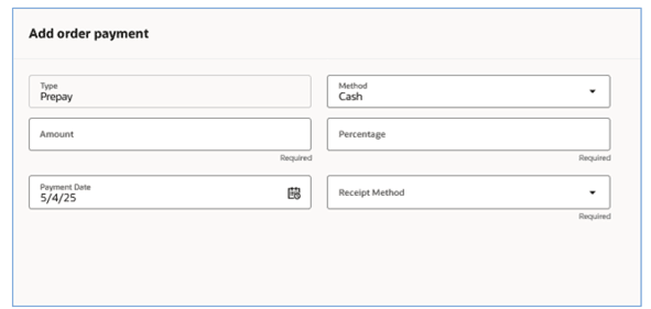 支払を追加します。 10%の支払を追加するとします: 