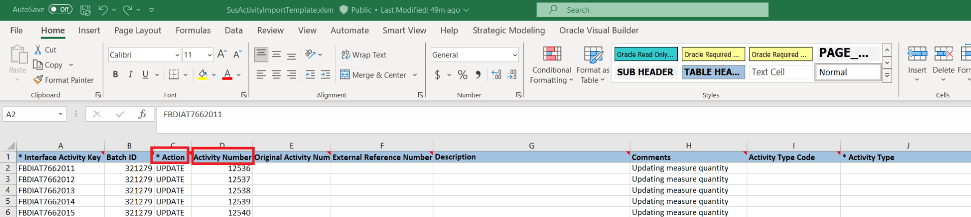 サステナビリティ活動ワークシート