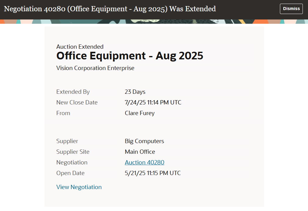 ネゴシエーション拡張FYI通知