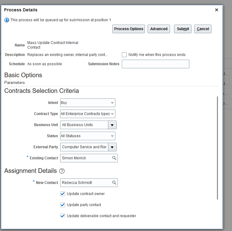 契約内部担当者の一括更新