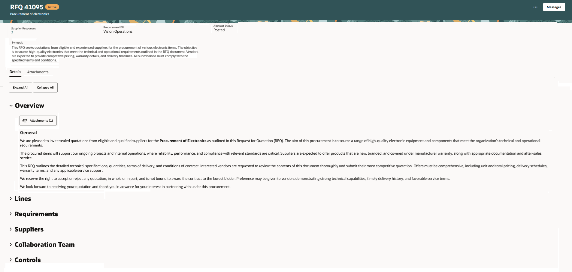 ネゴシエーションの表示