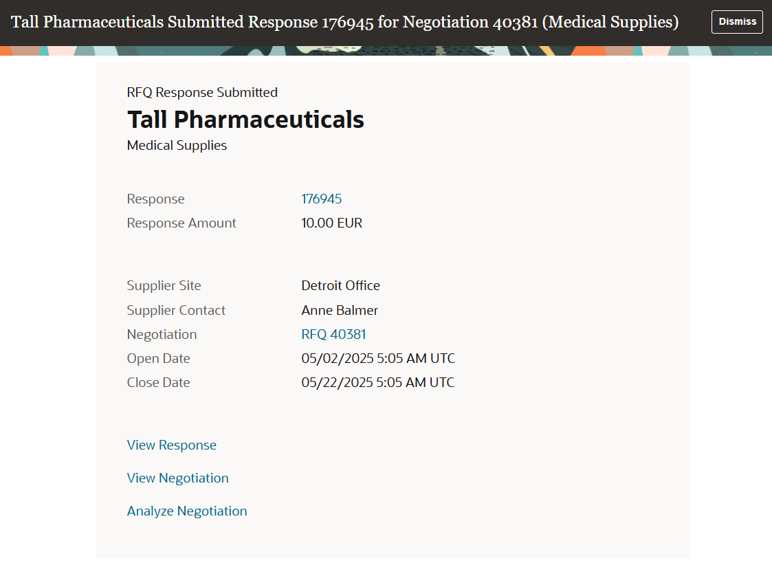 ネゴシエーション・レスポンス発行済FYI通知