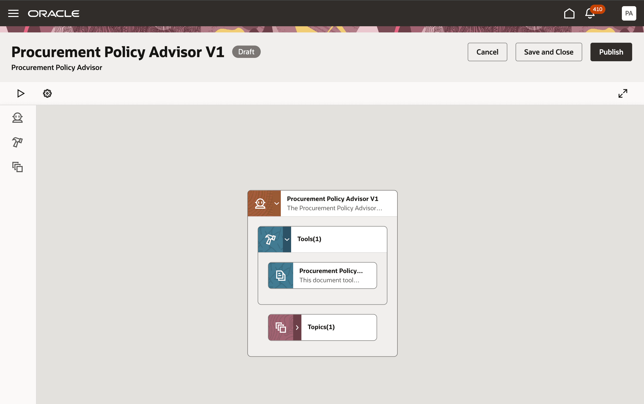 調達ポリシー・アドバイザ