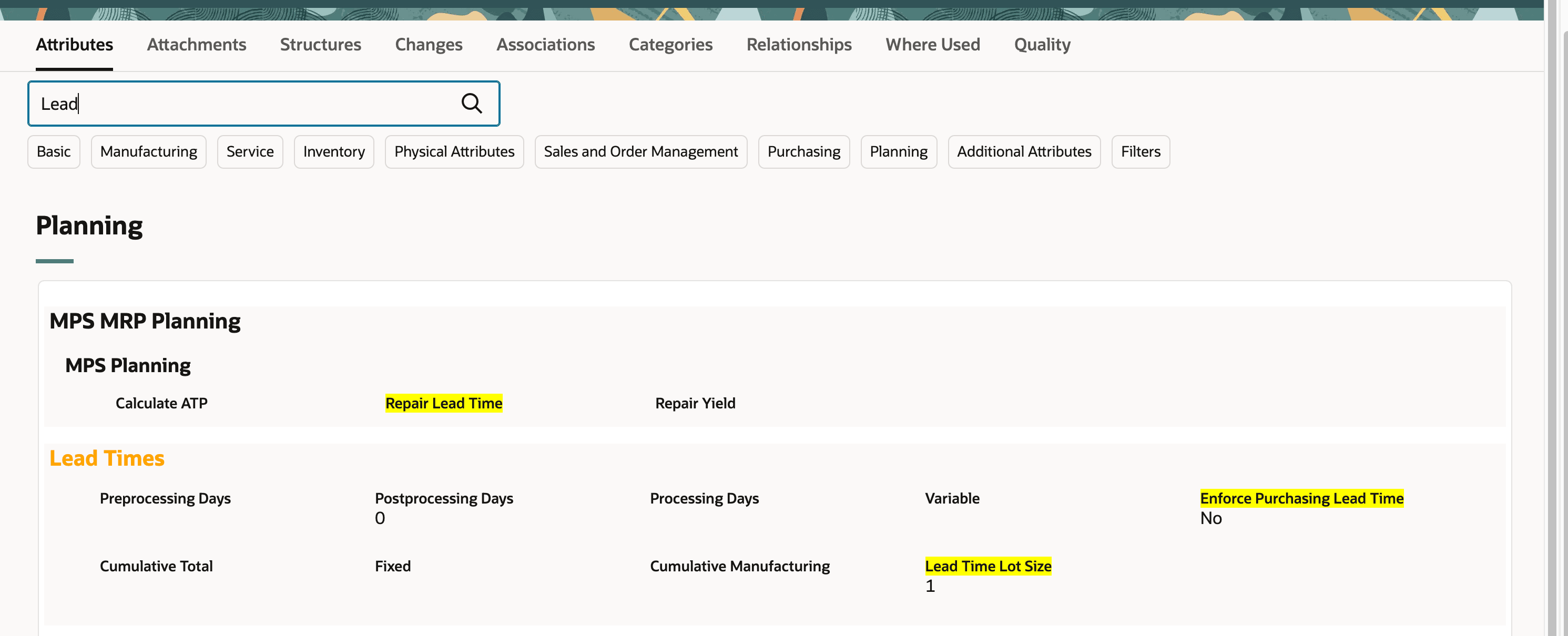 強調表示された検索テキスト