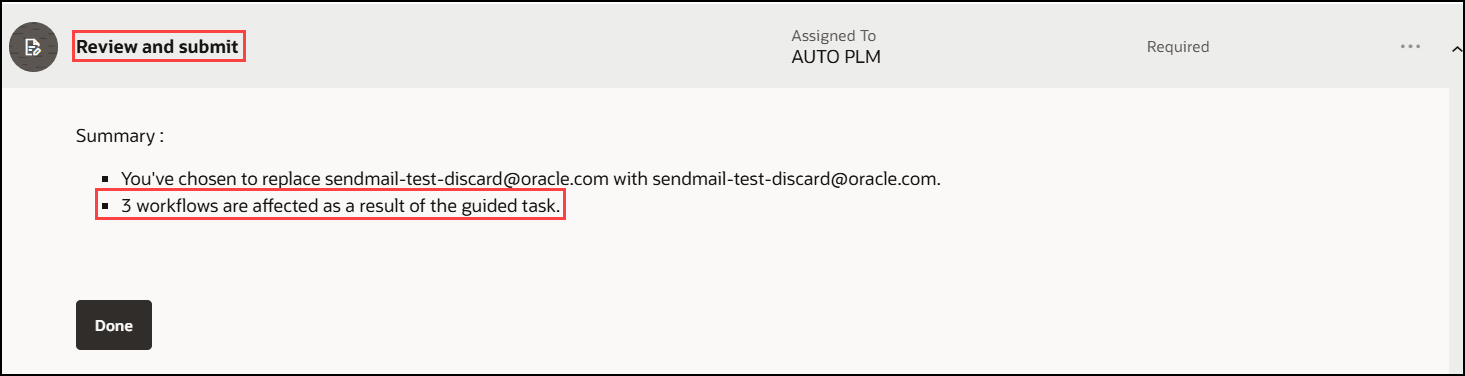 タスクのレビューおよび発行
