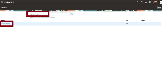 ガイド付きジャーニ
