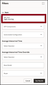 キーワードを使用したリソースのフィルタリング