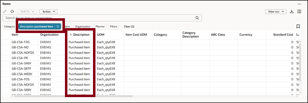アクティブなフィルタが適用されました