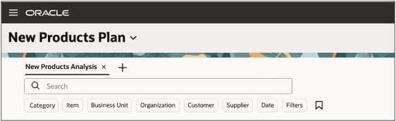 新規検索フィルタ