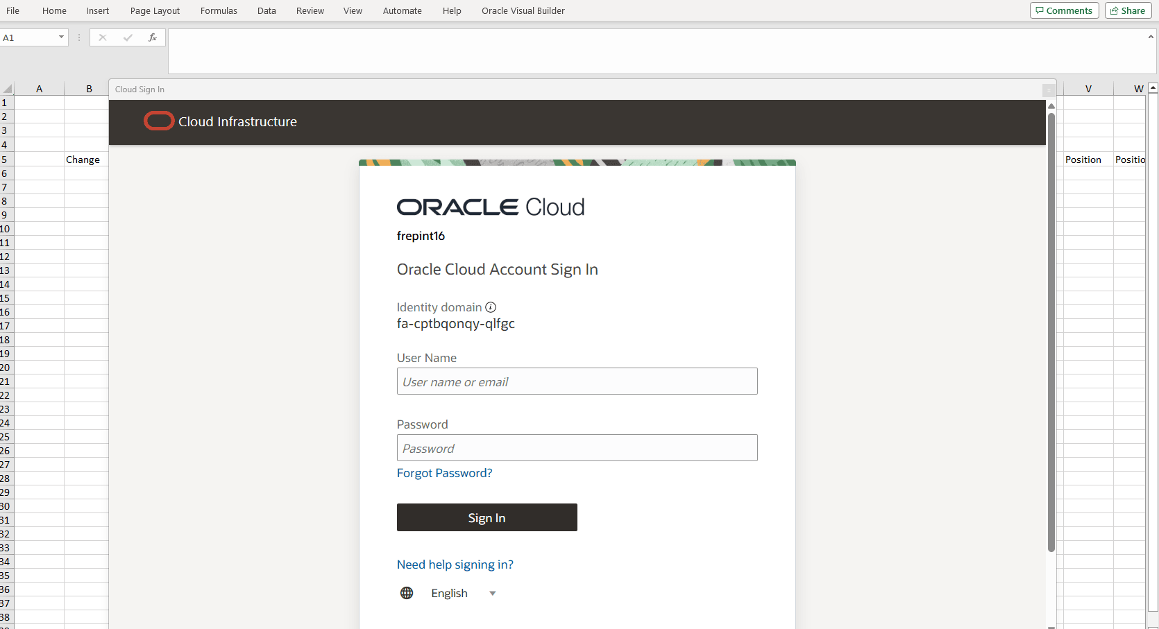 デフォルトの認証
