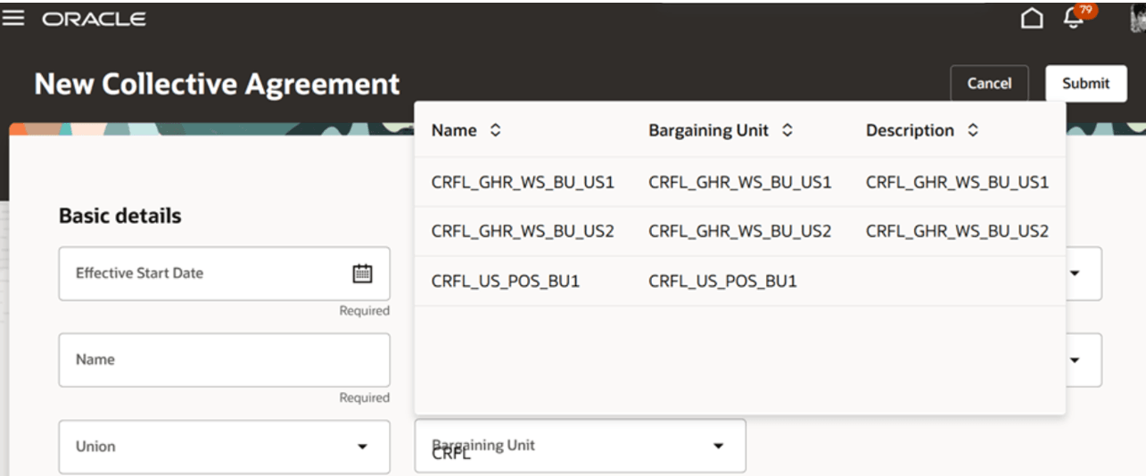 労働協約値リスト