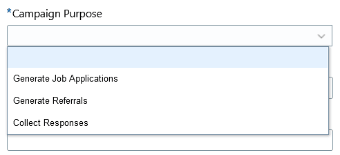 キャンペーン作成時のキャンペーンの目的