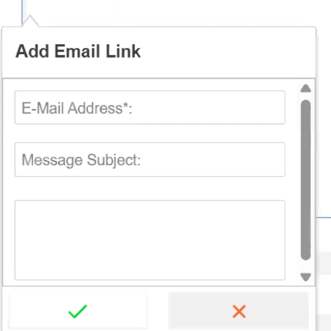 リンクをメールで送る