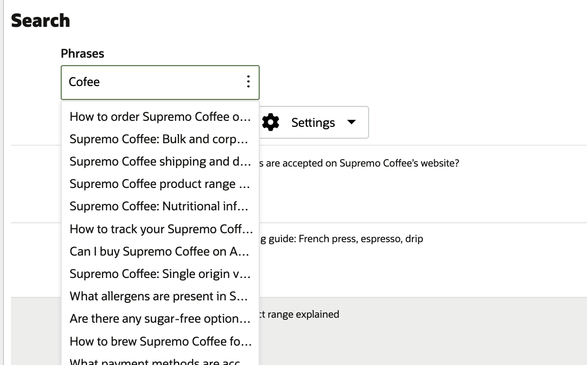 レポートのsearch_nlフィルタに先行を入力します