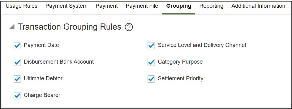 「グループ化」タブ