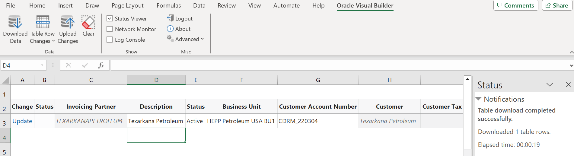 請求パートナの管理スプレッドシート
