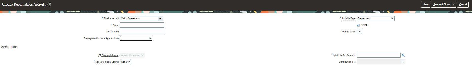 前払金売掛/未収金活動