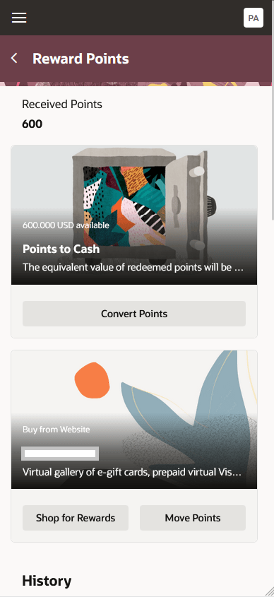 Oracle Celebrate Rewards