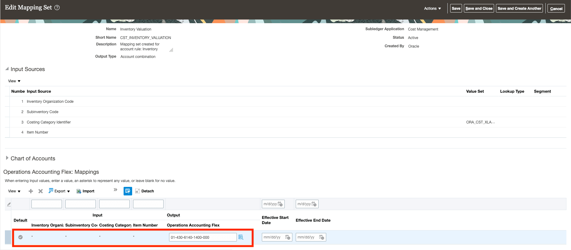 マッピング・セット