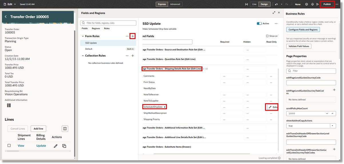 ビジネス・ルールの作成