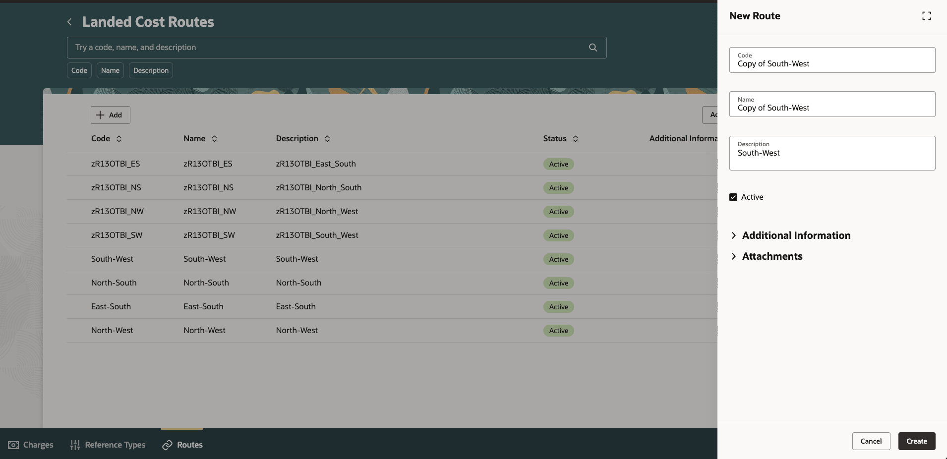 図3: ルートのコピー